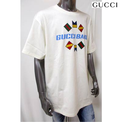 楽天市場】【完売】グッチ GUCCI メンズ トップス Tシャツ 半袖 ロゴ