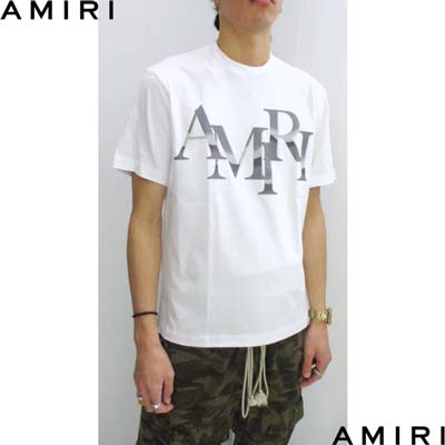 楽天市場】アミリ AMIRI メンズ トップス Tシャツ 半袖 ロゴT