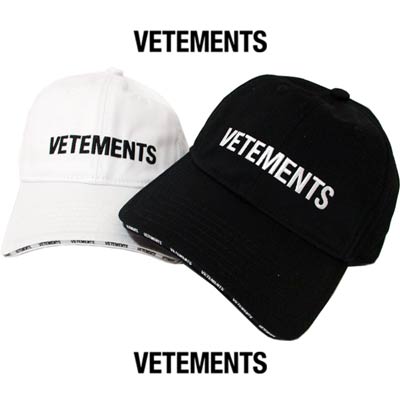 楽天市場】ヴェトモン VETEMENTS メンズ 帽子 キャップ ロゴ 2color