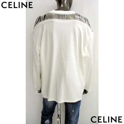 楽天市場】セリーヌ CELINE メンズ トップス Tシャツ 長袖 ロゴT ロンT