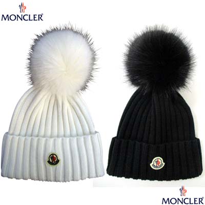 楽天市場】モンクレール MONCLER レディース 帽子 ニットキャップ