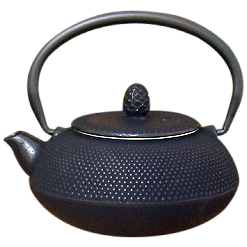 楽天市場】南部鉄器 急須鉄瓶 算玉アラレ柄 0.3リットル急須 鉄瓶 鉄器