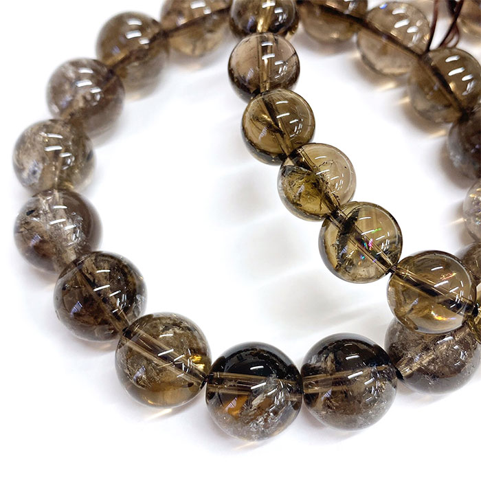 楽天市場】アイリススモーキークォーツ ブレスレット 8mm 10mm 12mm