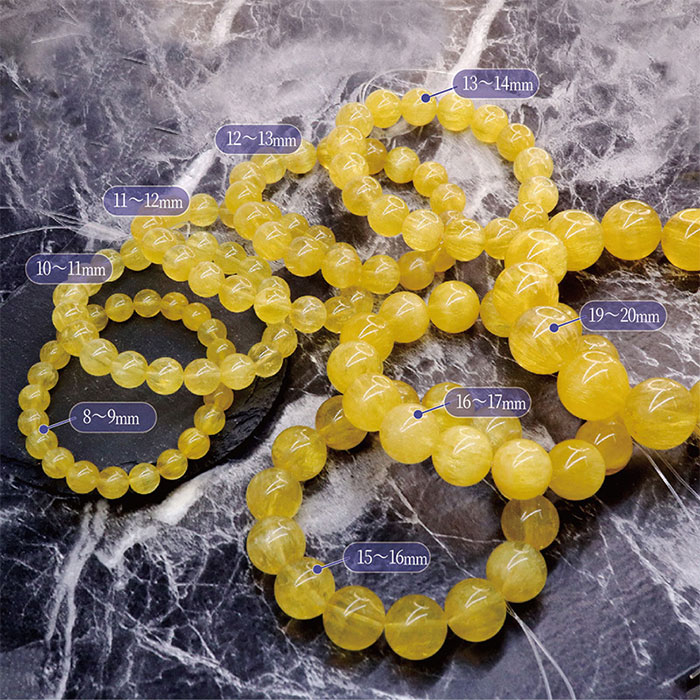 楽天市場】イエローフローライトブレスレット ゴールデンフローライト