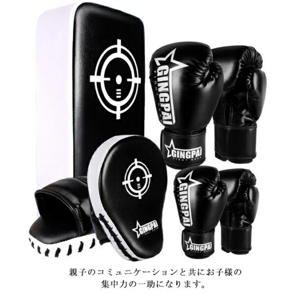 ボクシング、キックボクシング用品6点セット