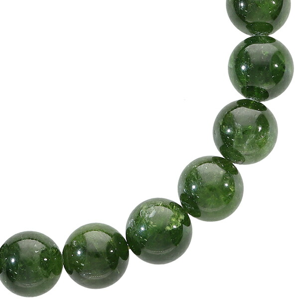 楽天市場】クロムダイオプサイト 4A グレード ロシア産 ブレスレット