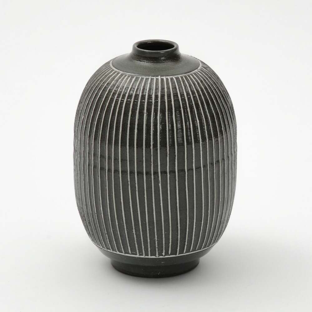 楽天市場】一輪差し 清水焼 作家物 関 黒十草 白十草 一輪生 一輪挿し