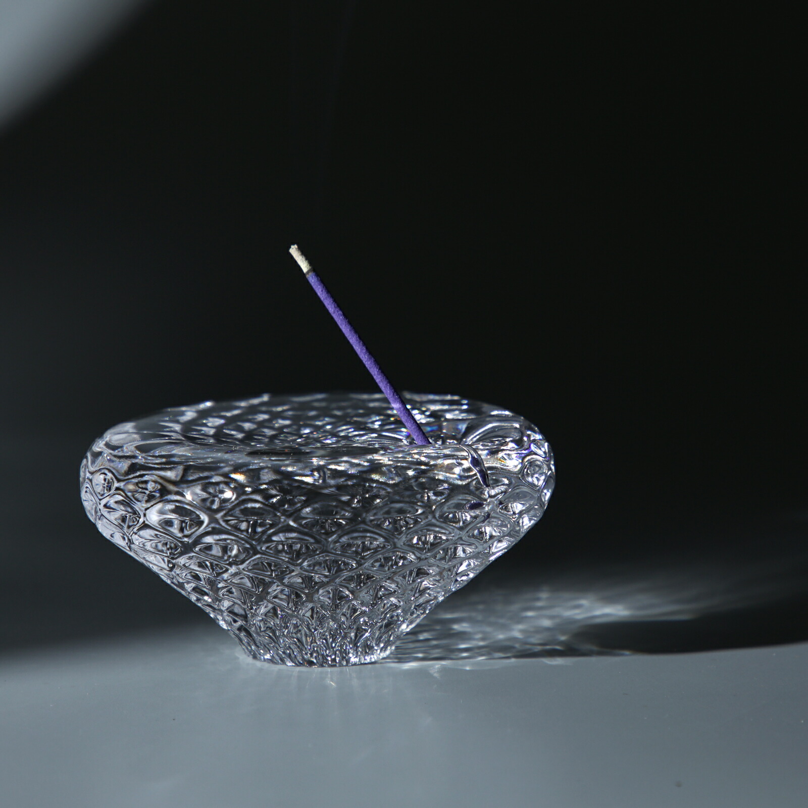 ガラス製 花の形状 お香立て Amazon｜Segarty お香立て 蓮の ガラス製