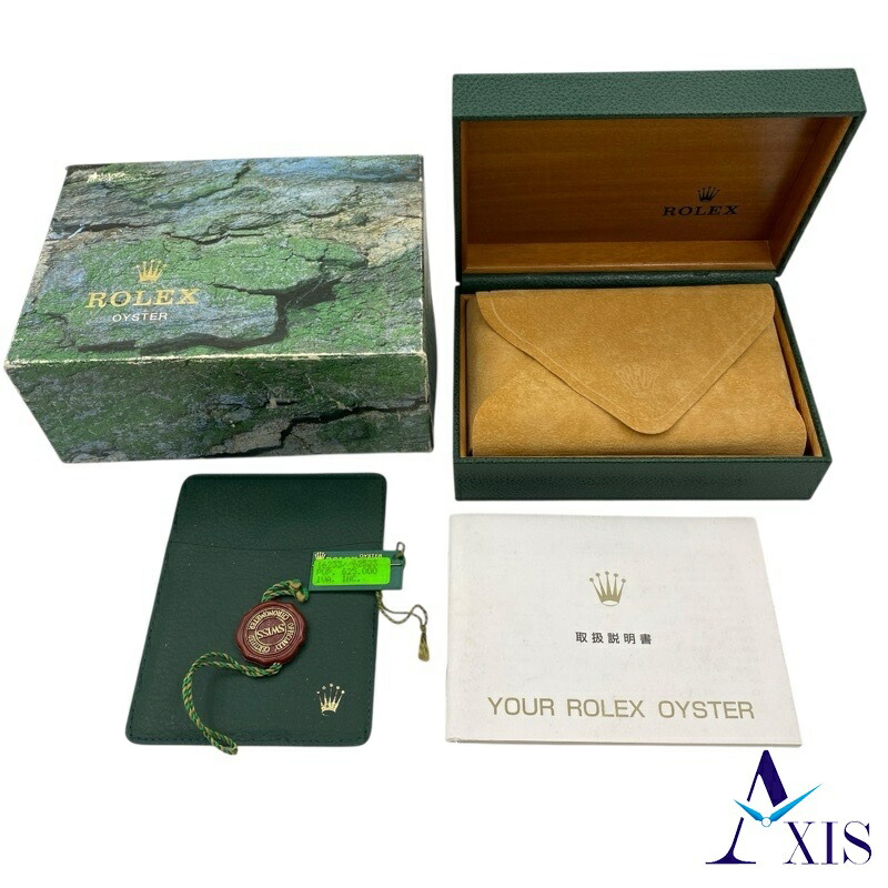 ロレックス 空箱 オイスター MONTRES ROLEX S.A. GENEVE SUISSE 68.00