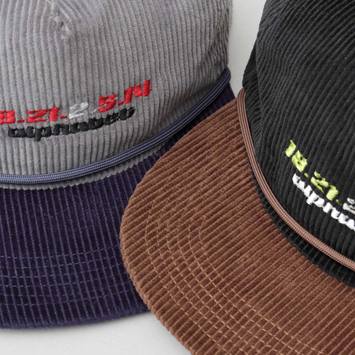 楽天市場】トラッカーキャップ 帽子 コーデュロイ メンズ バイカラー