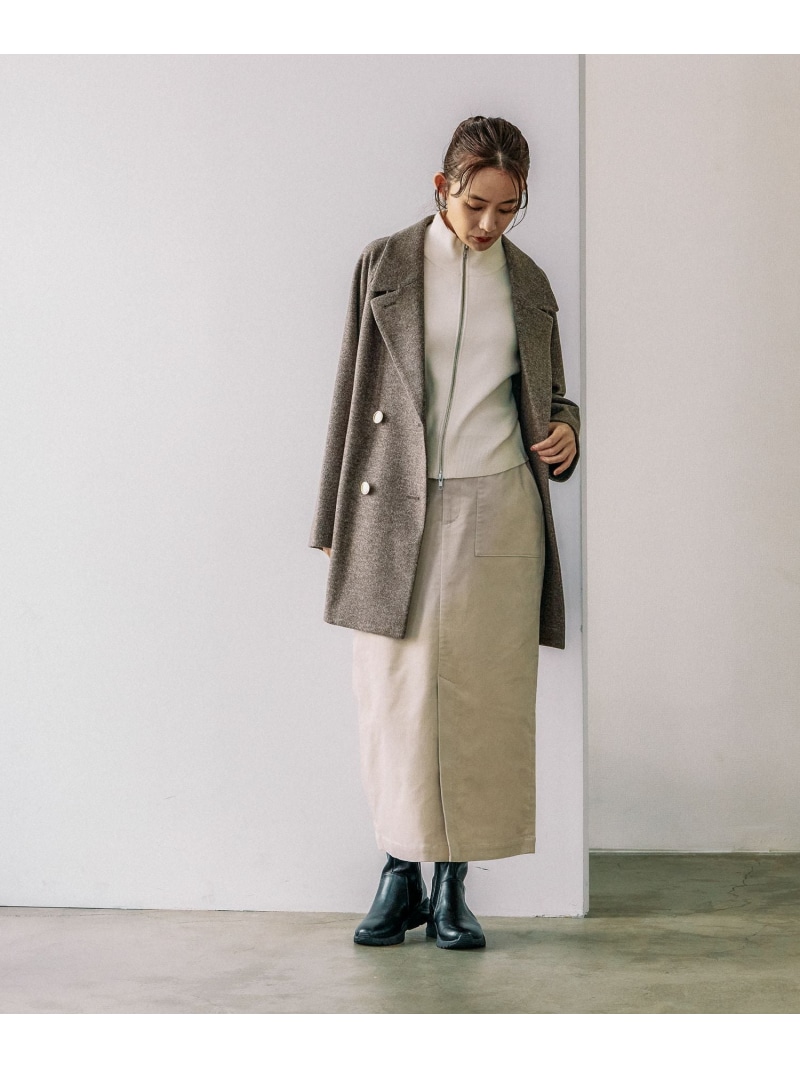 楽天市場】【SALE／70%OFF】軽やかストレッチ衿2WAYコート/115506