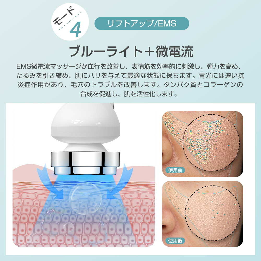 美品】200万肌体質改善&リフトアップ超音波フェイシャル美容機CS90