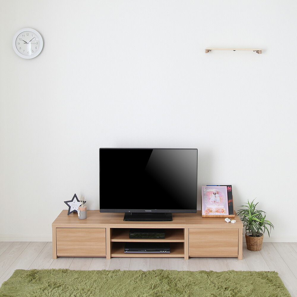 楽天市場】日本製 幅147cm テレビ台 マニ 幅147cm×奥行40cm×高さ28cm