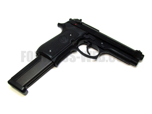 楽天市場】KSC ガスブローバックハンドガン M93RII 49連 ロング