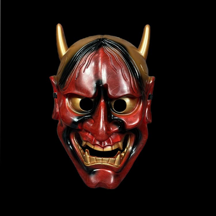 楽天市場】お面 吉祥面 般若 2個組 縁起物/魔除け/災厄除け/災い除け