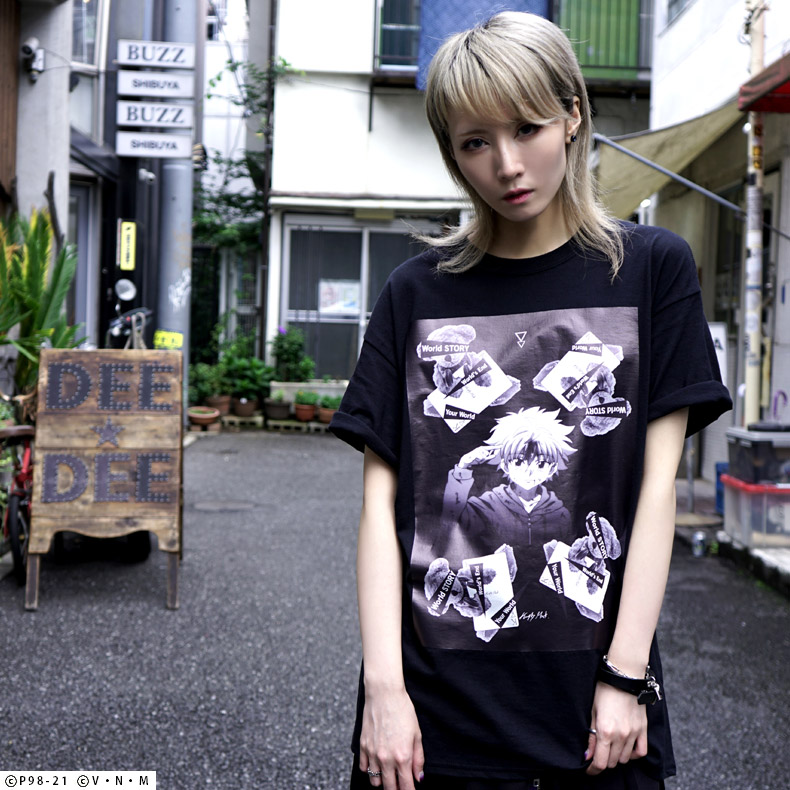 完売品 HUNTER×HUNTER KINGLYMASK tシャツ クロロ 完売品 HUNTER