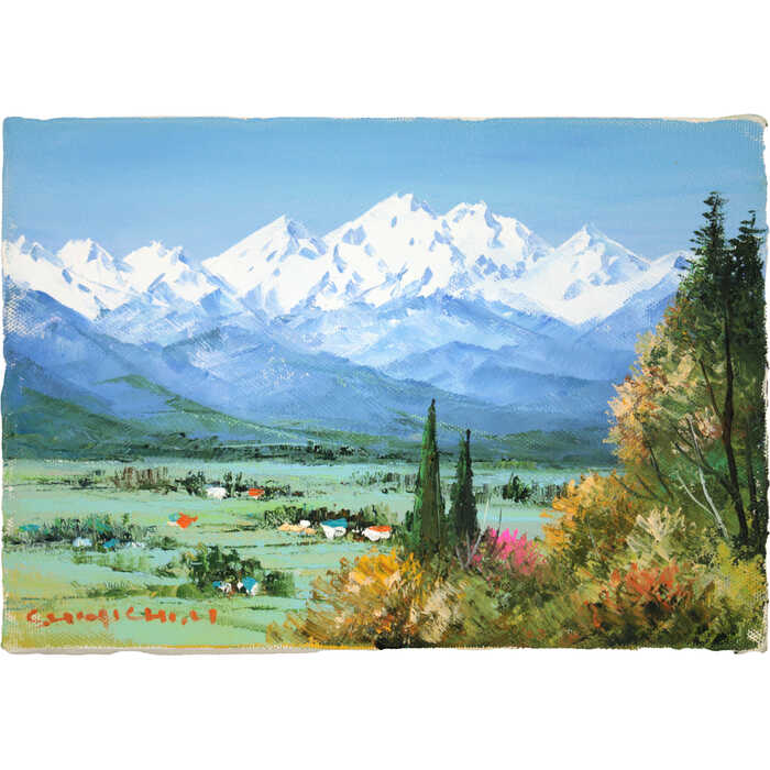 森 オシャレ 絵画 油絵 トレンド 2022 自然 山 13 森オシャレ絵画油絵