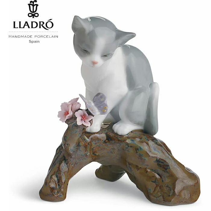 楽天市場】リヤドロ 見いつけた CURIOUS KITTENS 猫 ネコ ネズミ