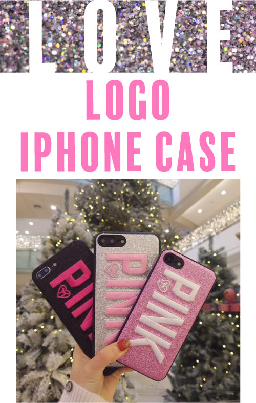 iPhone用ストライプデザインケース ピンク Iphone ケース シリコン