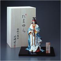 楽天市場】博多人形 『 たまゆら 』 伝統工芸師 川崎幸子 内閣総理大臣