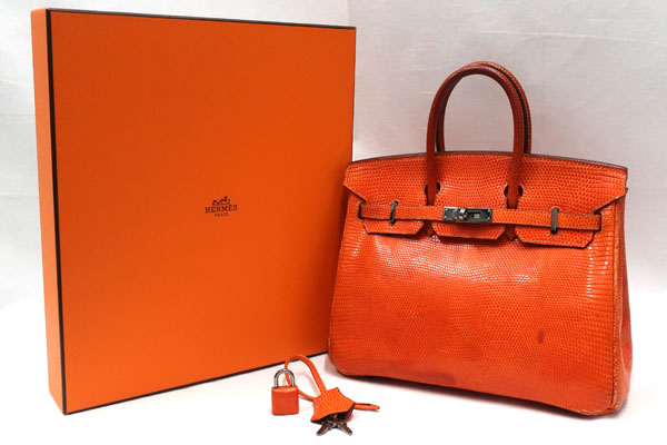 エルメス バーキン25 バック オレンジ ギフトボックス 1497 HERMES