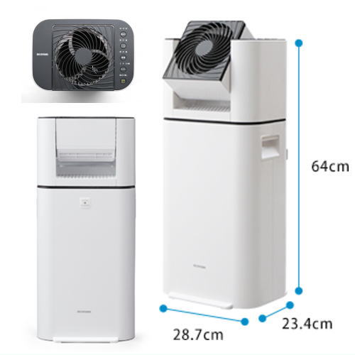 楽天市場】アイリスオーヤマ IJD-I50-WH サーキュレーター衣類乾燥除湿