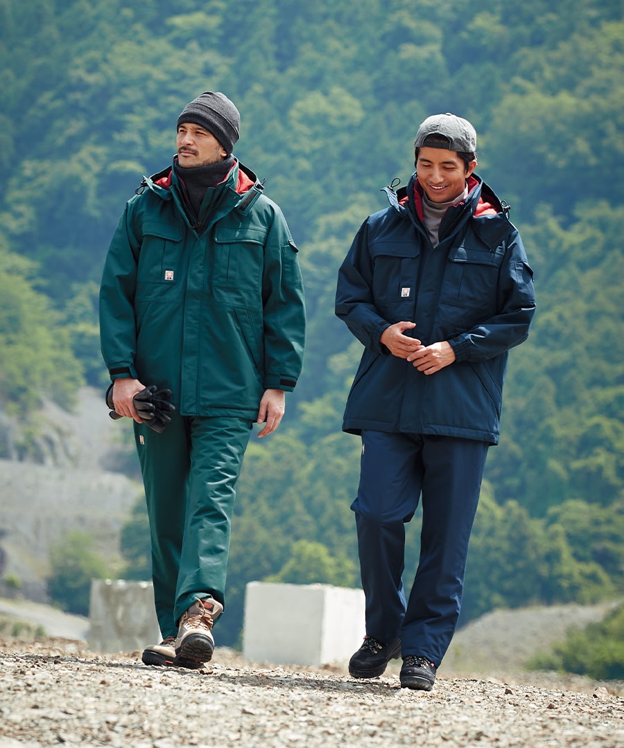 楽天市場】平日14時まで当日出荷 即納 【お得な上下セット】防寒 作業