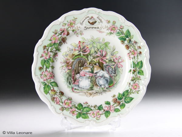 楽天市場】【ロイヤル ドルトン】ブランブリー ヘッジ サマー プレート