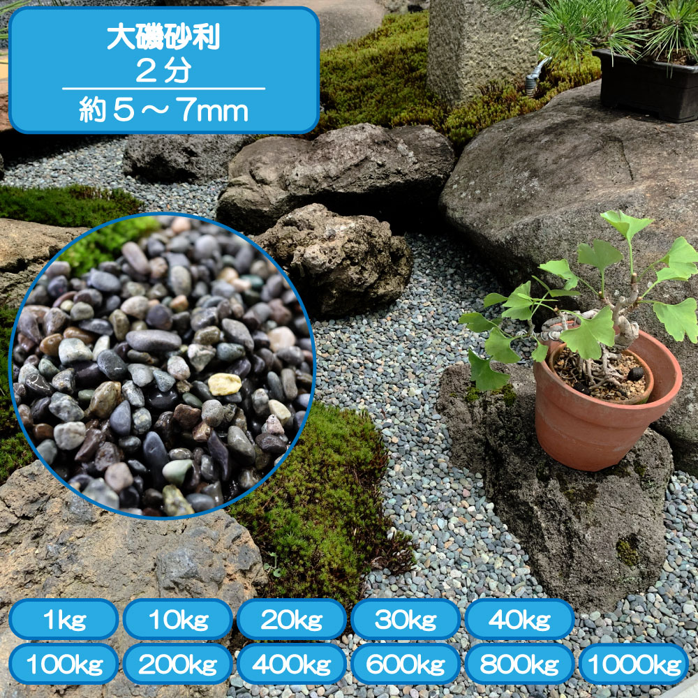 大磯砂利 細目40kg 底砂ろ材 大磯砂利 細目40kg 底砂ろ材 大磯砂利