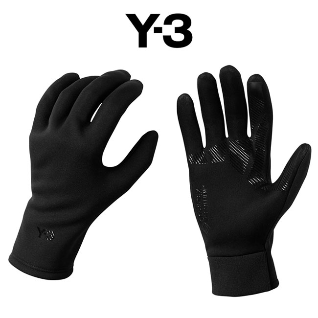 楽天市場】Y-3 ワイスリー ゴアテックス ストレッチ グローブ IP2533