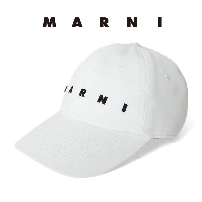 楽天市場】MARNI マルニ ロゴ刺繍 キャップ CLZC0108S0 UTC311 帽子