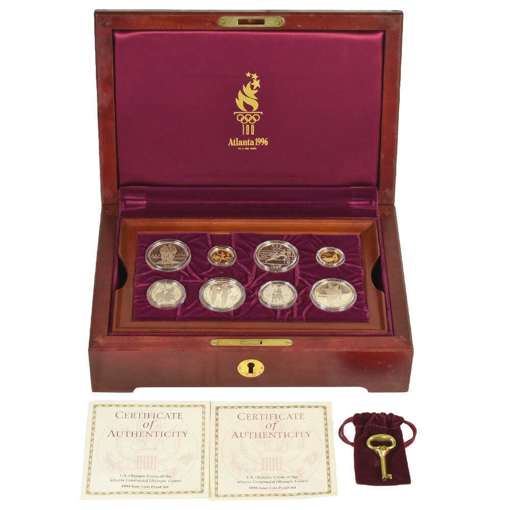 アトランタオリンピック コカコーラ 記念セット 非売品 証明書付き