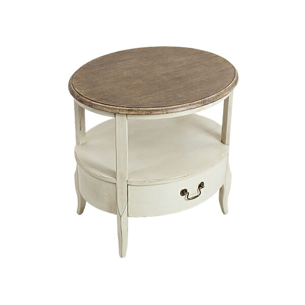 来た！ アンティーク 欧米家具 ホワイト木製サイドテーブル 楽天市場