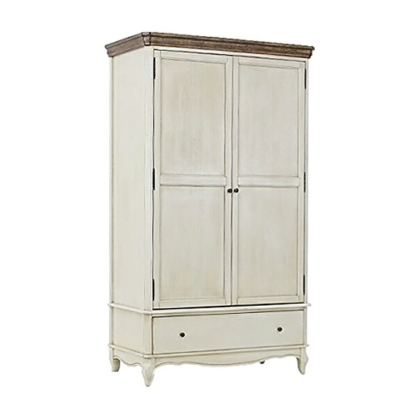 楽天市場】送料無料 新品 アンティーク調 ワードローブ W約114×D約60×H