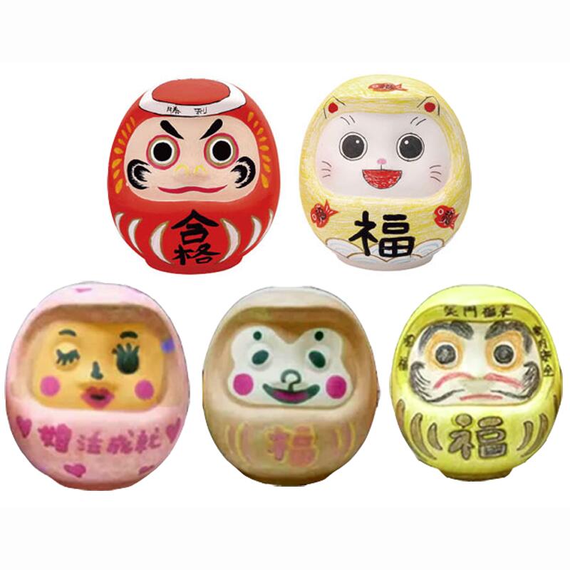 楽天市場】お絵かき だるま（陶器）貯金箱 だるま 手作りキット 合格