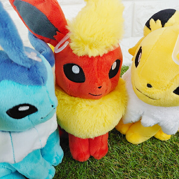 ポケモンミックスオレぬいぐるみブースターグレイシアリーフィア