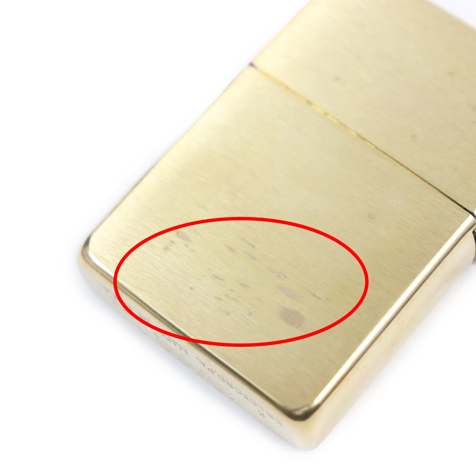 Zippo ジッポ ライター SOLID BRASS ソリッドブラス 1988年製 ハワイ