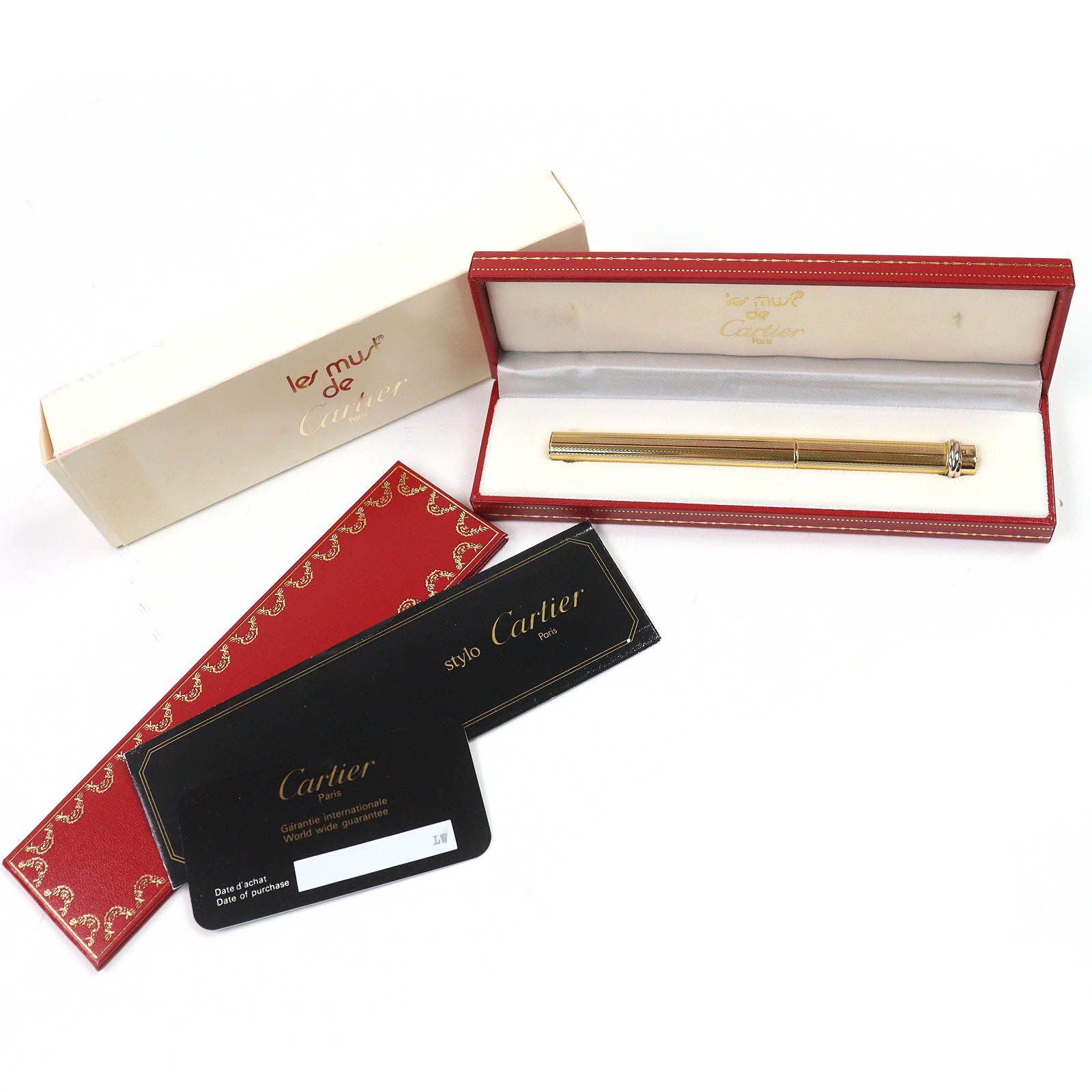 楽天市場】美品△Cartier カルティエ ヴィンテージ トリニティ