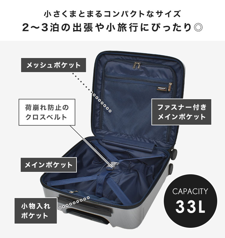 楽天市場】キャリーケース BERMAS バーマス 機内持ち込み フロント
