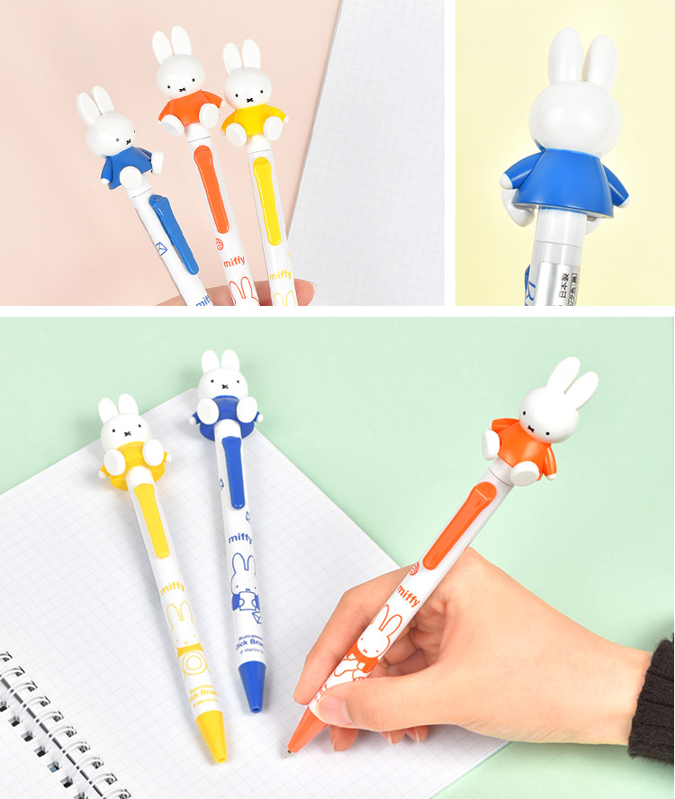 楽天市場】ボールペン ミッフィー miffy マスコット付き 動く かわいい
