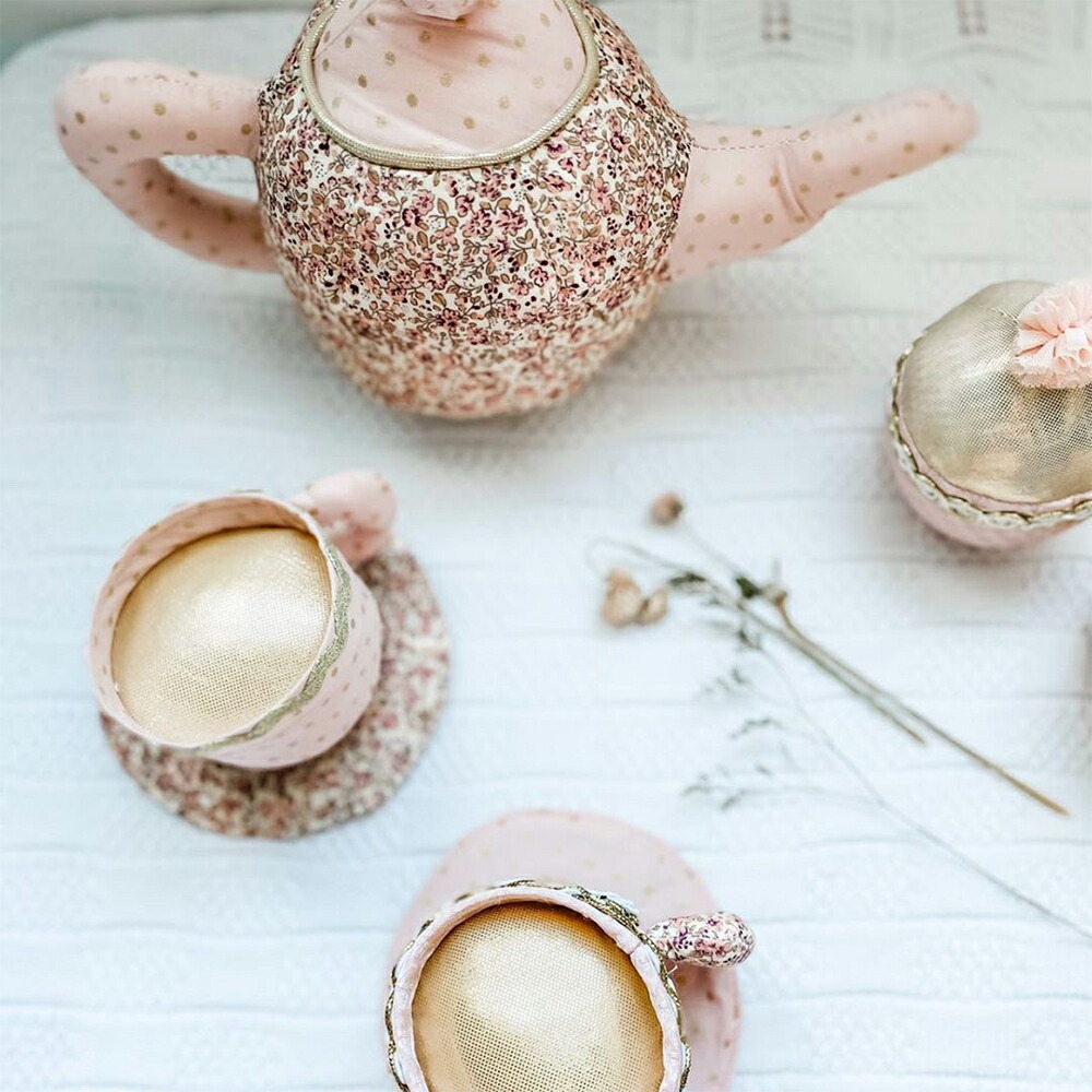 楽天市場】ティーセット ぬいぐるみ フローラル ティーセット MON AMI