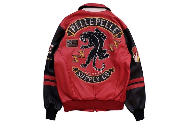 楽天市場】Pelle Pelle TIGER JACKET (324-37505-CBM:CABERNET/BLACK