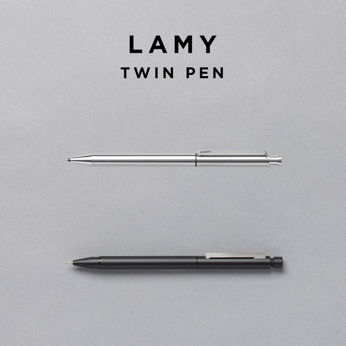 楽天市場】【BOXナシ】LAMY TWIN PEN ラミー ツインペン ペンシル 0.5