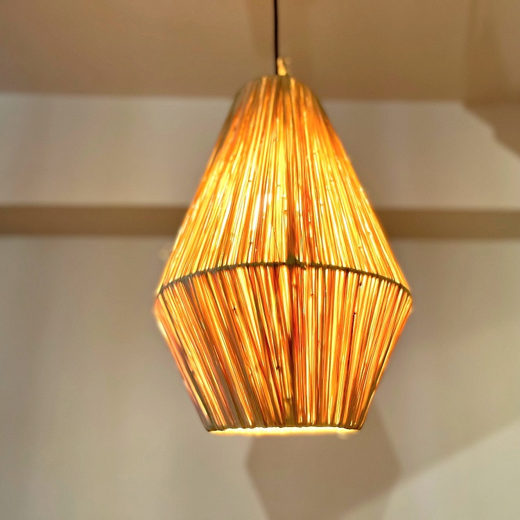 楽天市場】ラフィア ランプシェード「ストリング」照明 リゾート