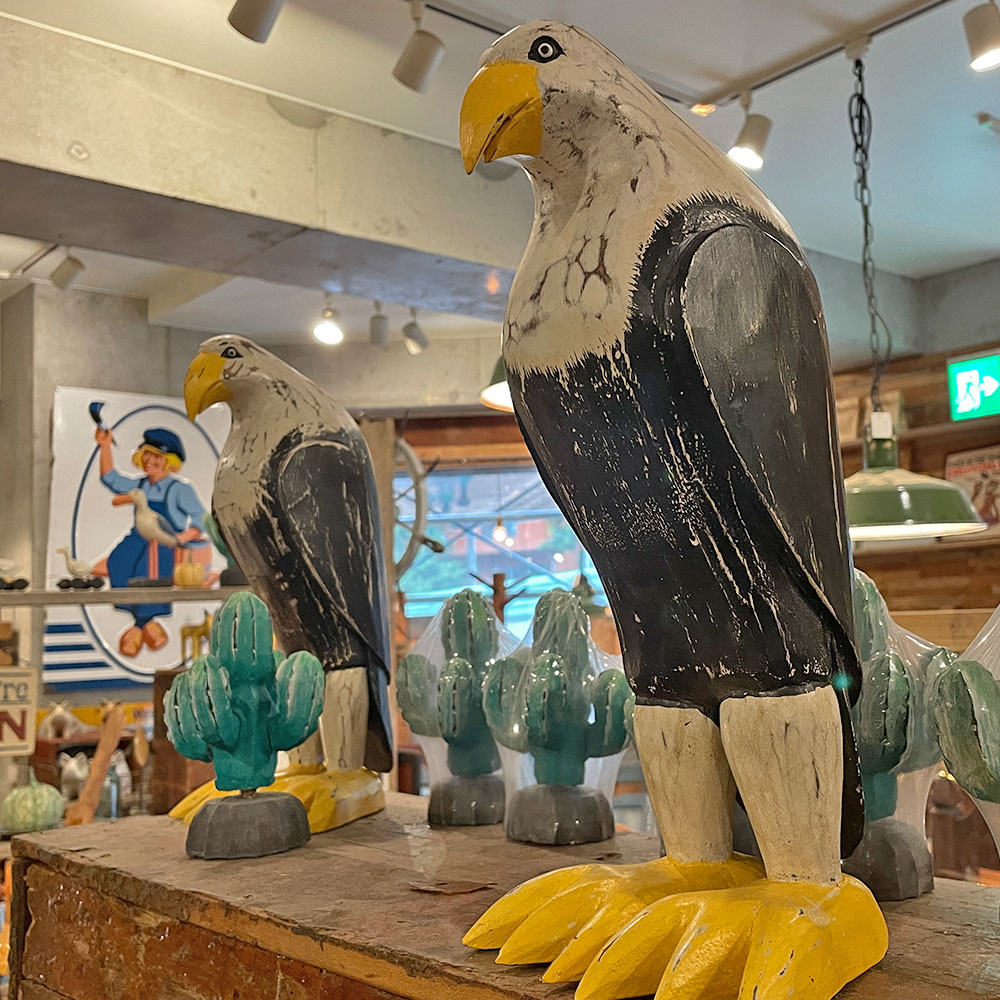 木製彫刻 約80cm