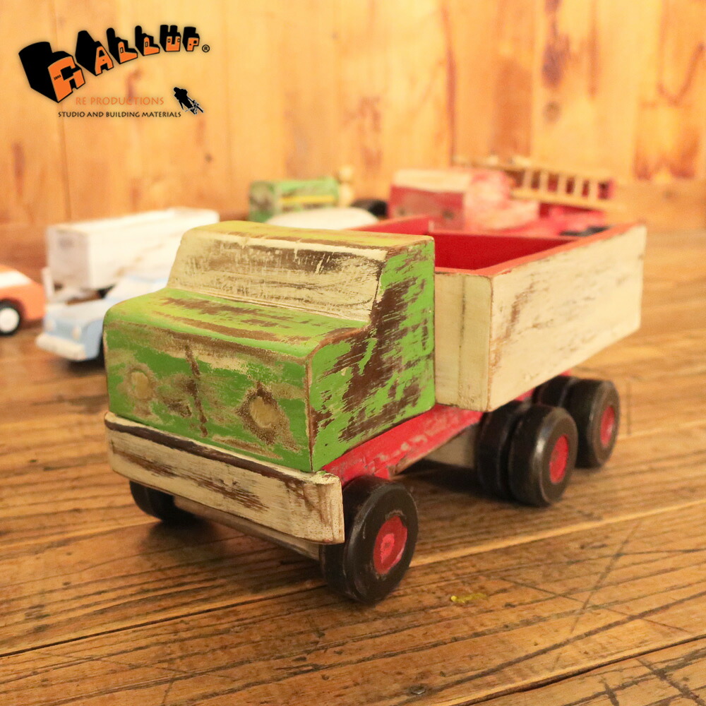 楽天市場】ウッドカービング ダンプトラック【車 はたらく くるま