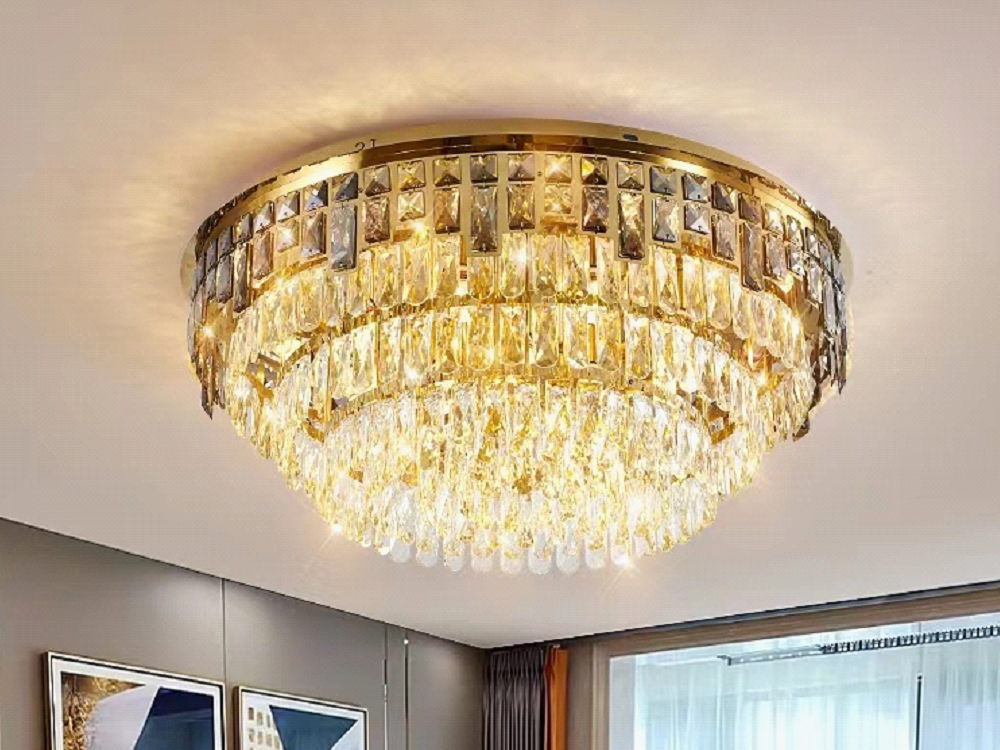 100万 シャンデリア スワロフスキー ガラス ライト 照明 デザイン