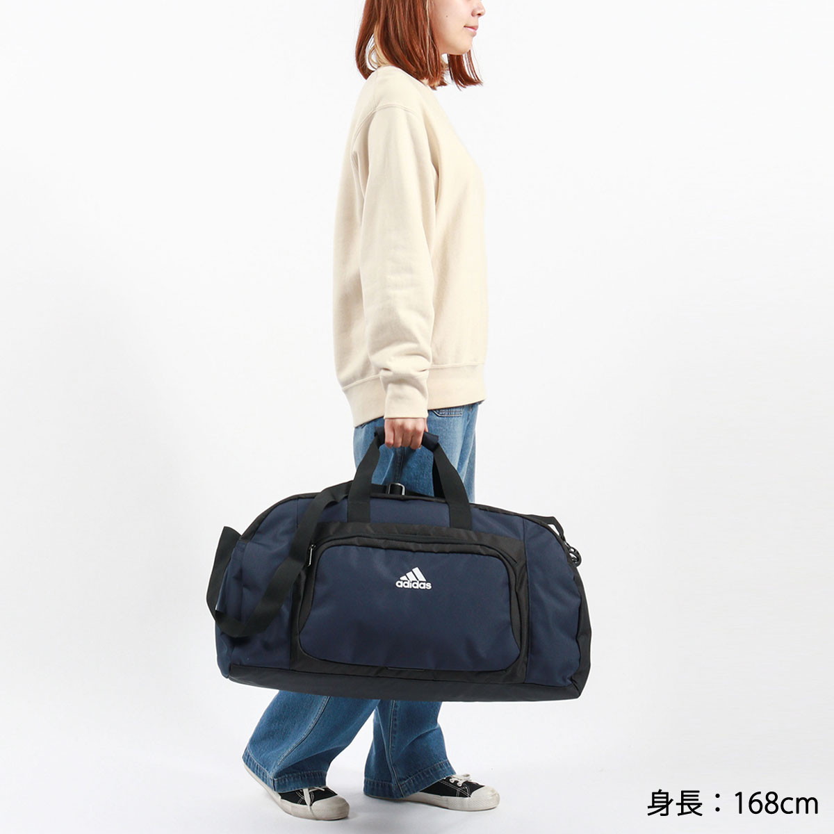 楽天市場】アディダス ボストンバッグ 大容量 旅行 修学旅行 高校生 1