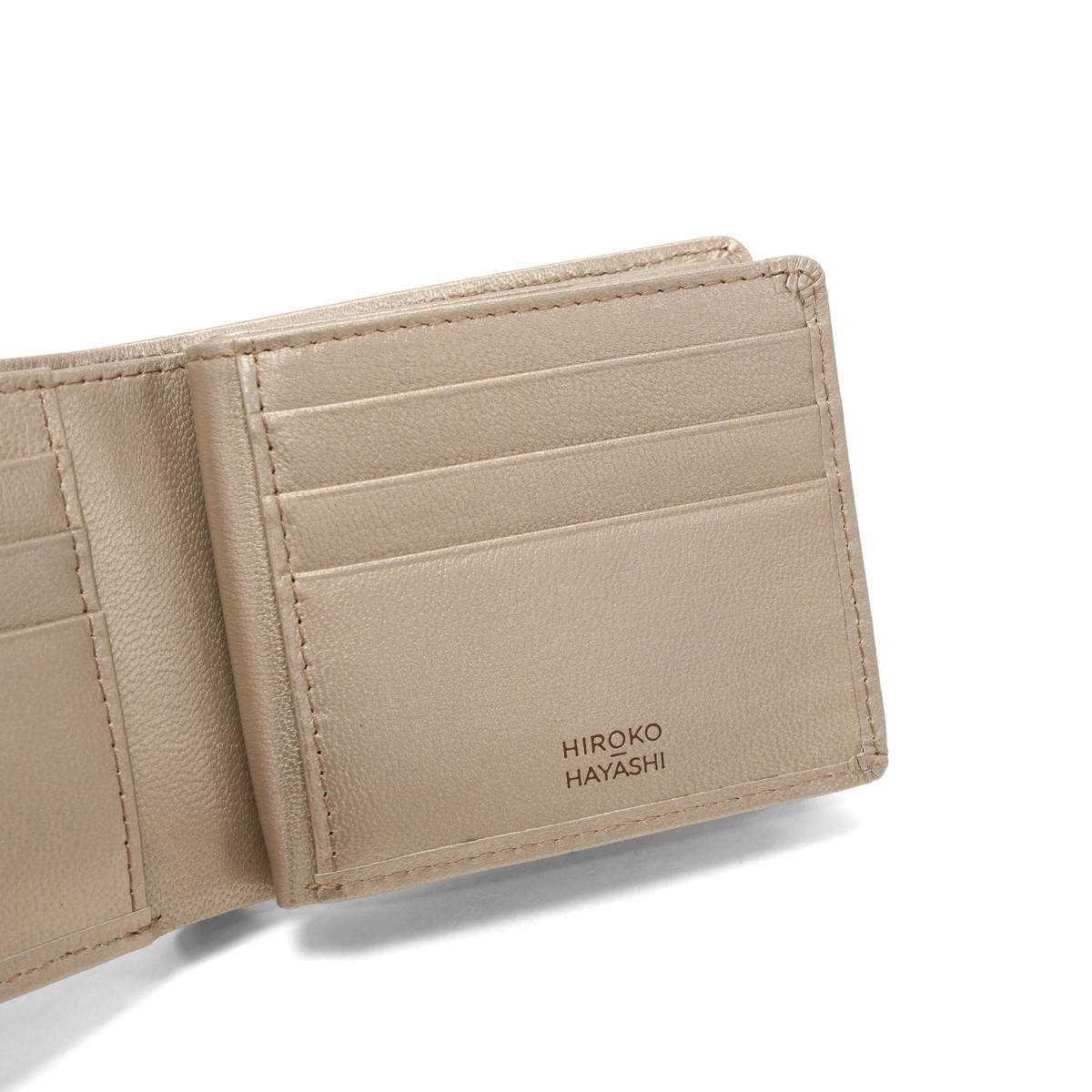 楽天市場】ヒロコ ハヤシ 二つ折り財布 レディース 札 小銭 本革