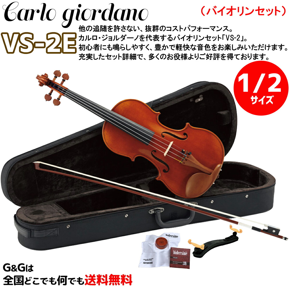 carlo giordano カルロジョルダーノ バイオリン VS-2 4/4 Carlo